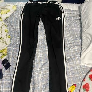 Mens adidas pants with zipper